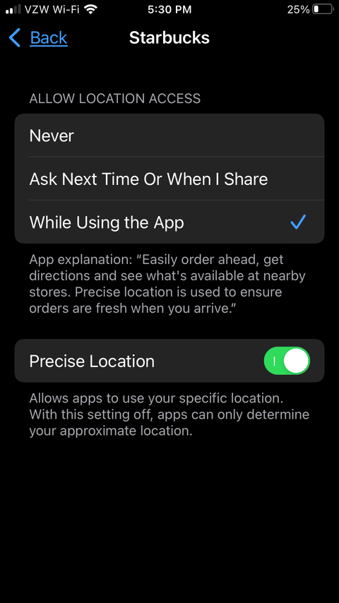 How to Manage Which iPhone Apps Have Your Precise Location