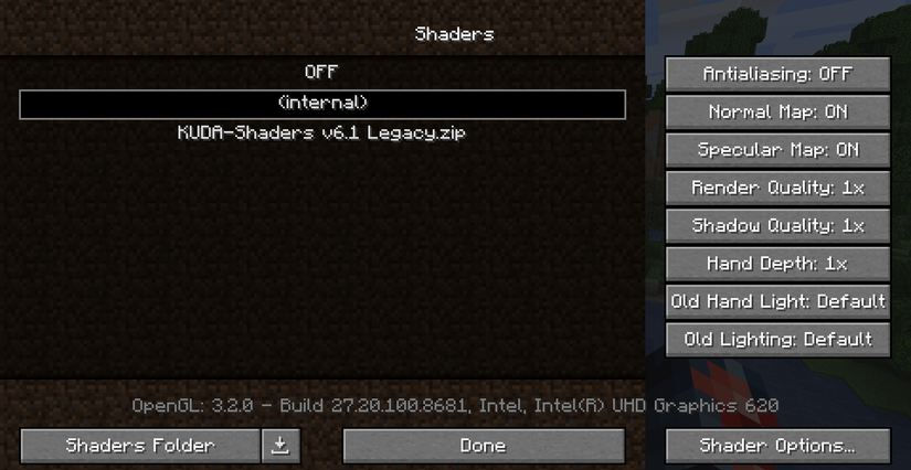 How to Install Shaders on Minecraft Java