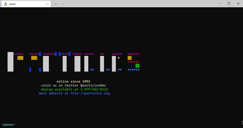 Bbs Counter How to Access BBSes in Linux Using Telnet