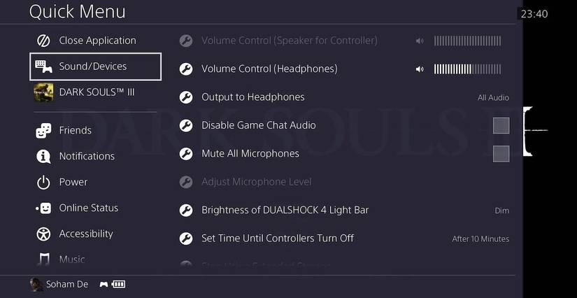 Ps Audio Setting How to Adjust Your PS4 Headphone Volume