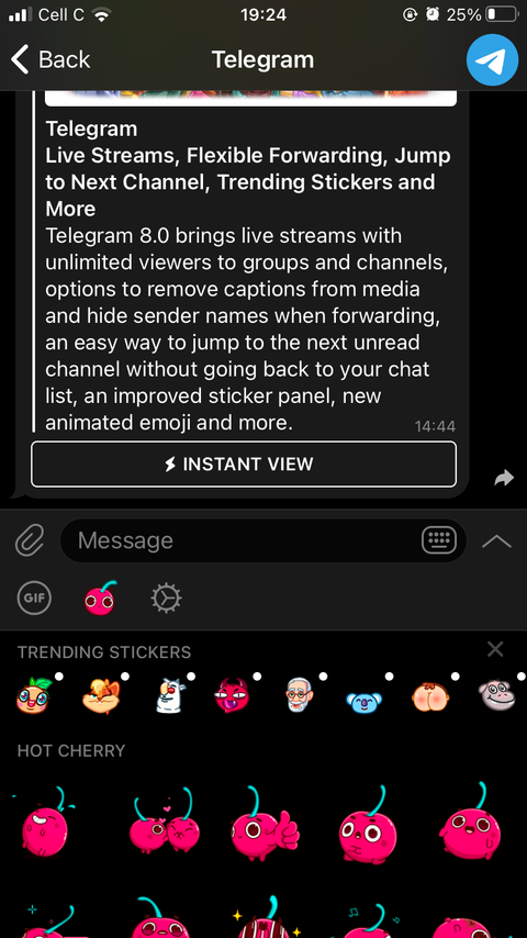 7 New Features in Telegram 8.0