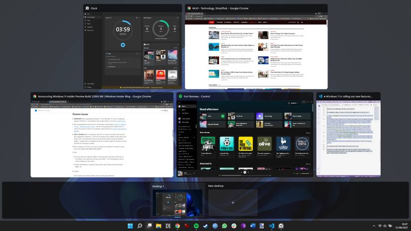 How to Create Virtual Desktops in Windows 11