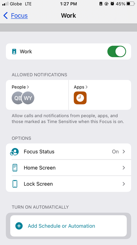 Set Up These 6 Focus Modes to Make the Most of iOS 15
