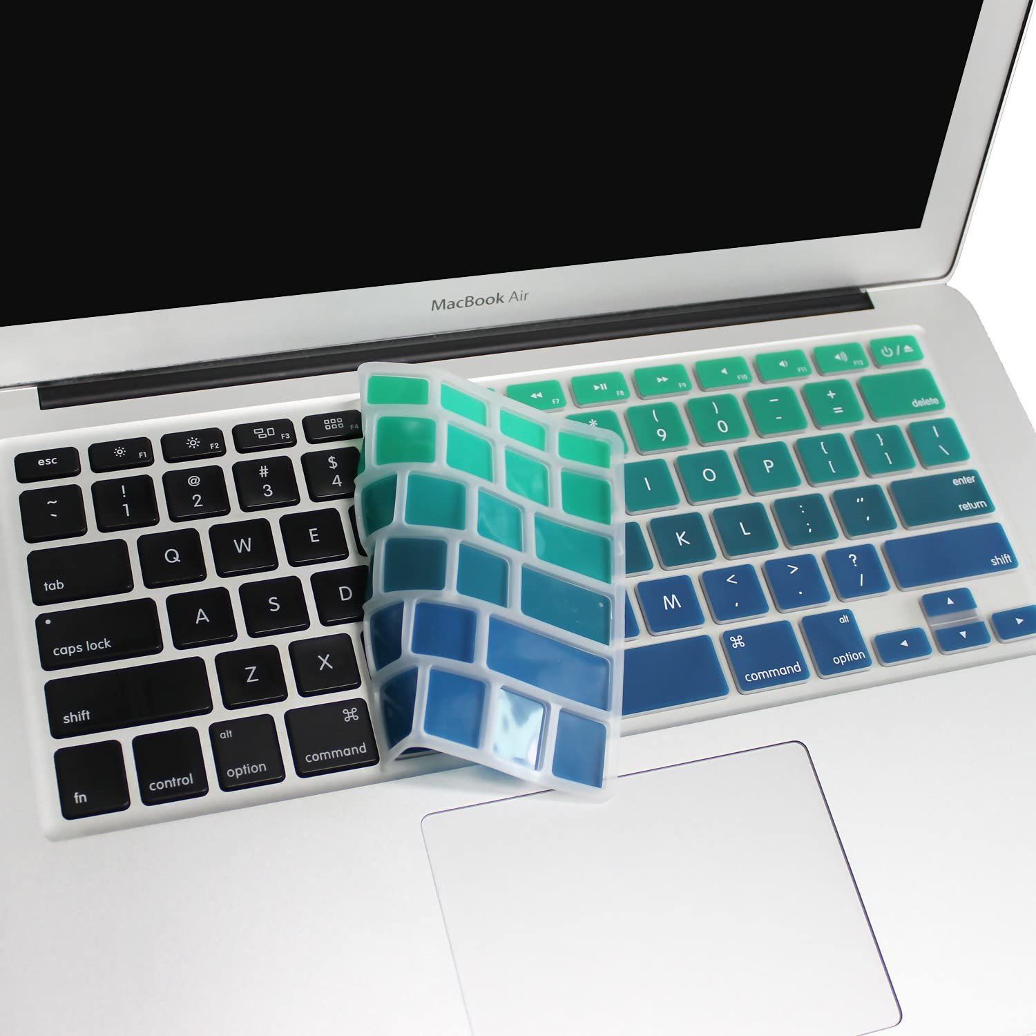 Batianda New Ombre Color Keyboard Cover application