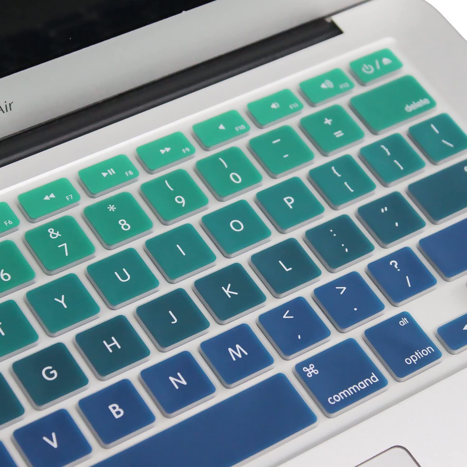 Batianda New Ombre Color Keyboard Cover close up