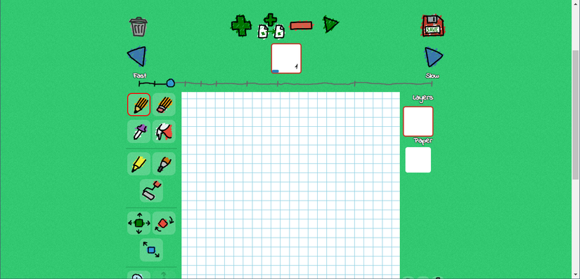 A Screenshot Of FlipAnim's Landing Page