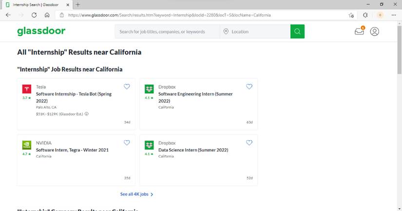 Job Sources The 10 Best Websites to Find an Internship