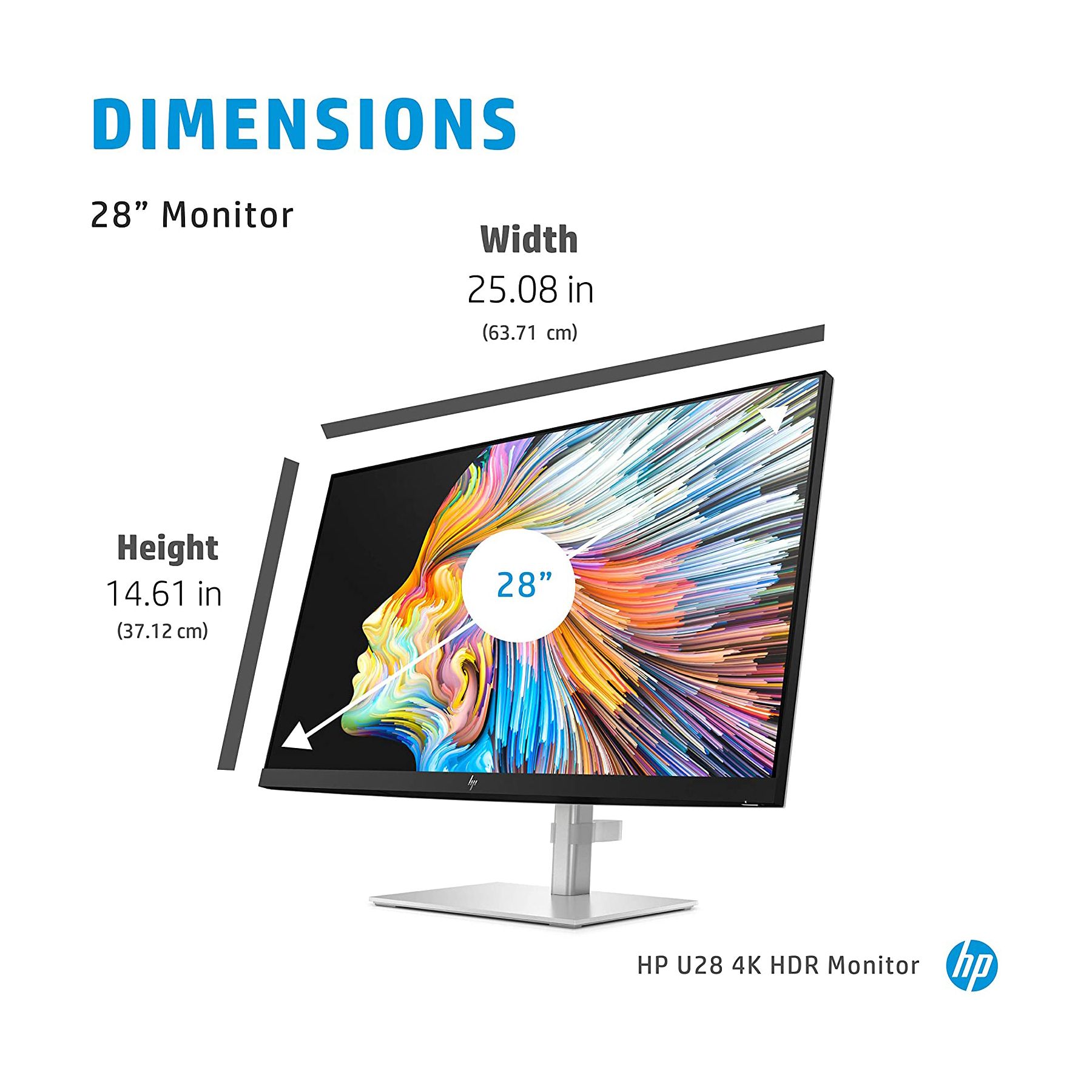HP U28 4K HDR Monitor 02