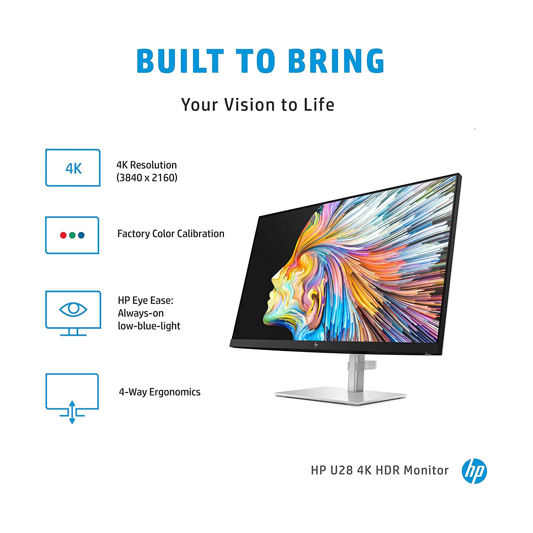 HP U28 4K HDR Monitor 03