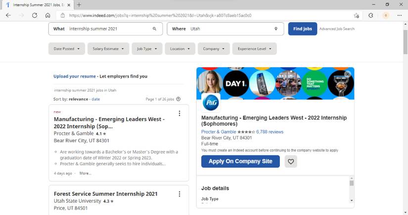 The 10 Best Websites to Find an Internship