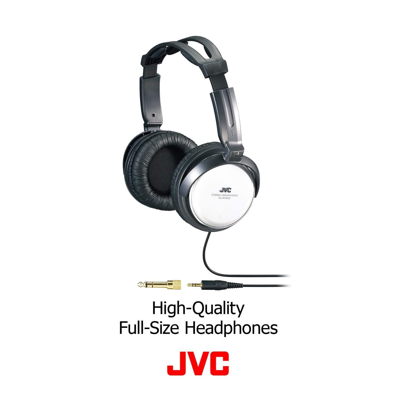 JVC HARX500 Over-Ear Headphones 02