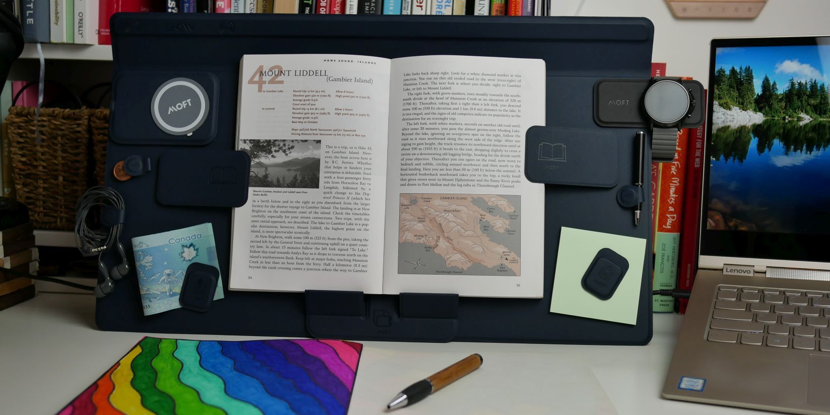 MOFT SMART DESK MAT ブラウン Smart Desk Mat | MOFT – MOFT