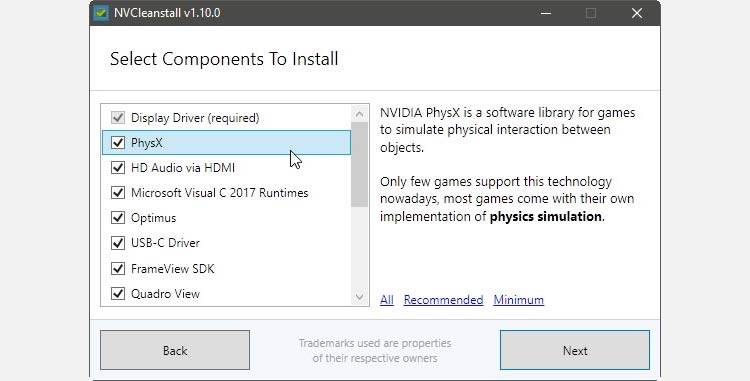 Customize Your NVIDIA Drivers Installation With NVCleanstall