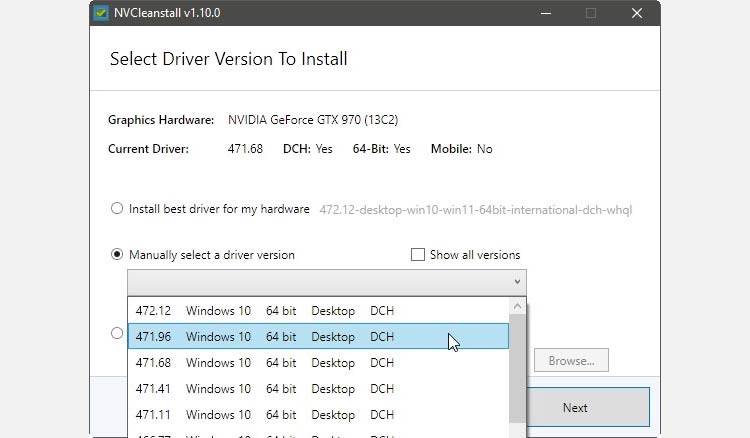 Customize Your NVIDIA Drivers Installation With NVCleanstall