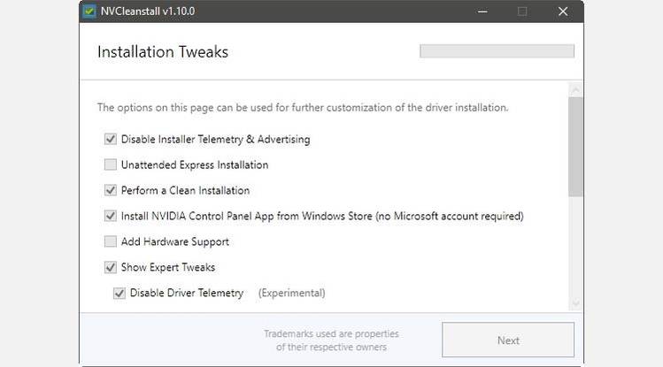 Nvidia Clean Install Process Customize Your NVIDIA Drivers Installation With NVCleanstall