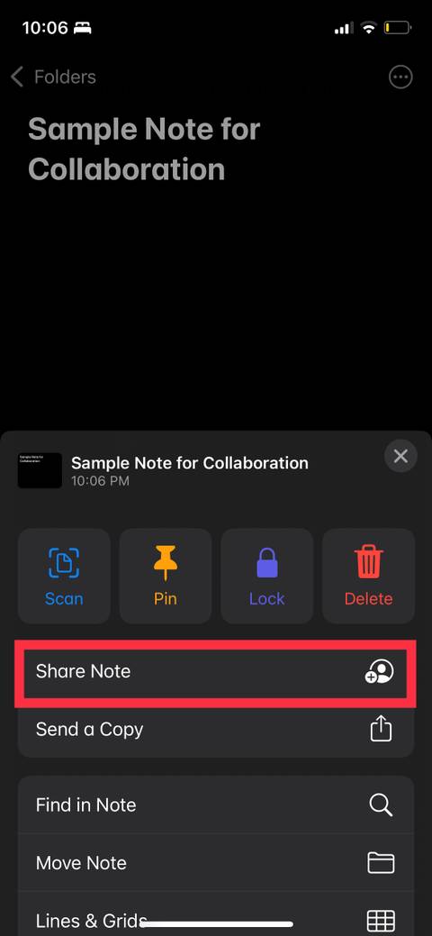 How to Collaborate With Other People Using Apple Notes