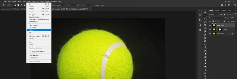 Step 6 Select Subject