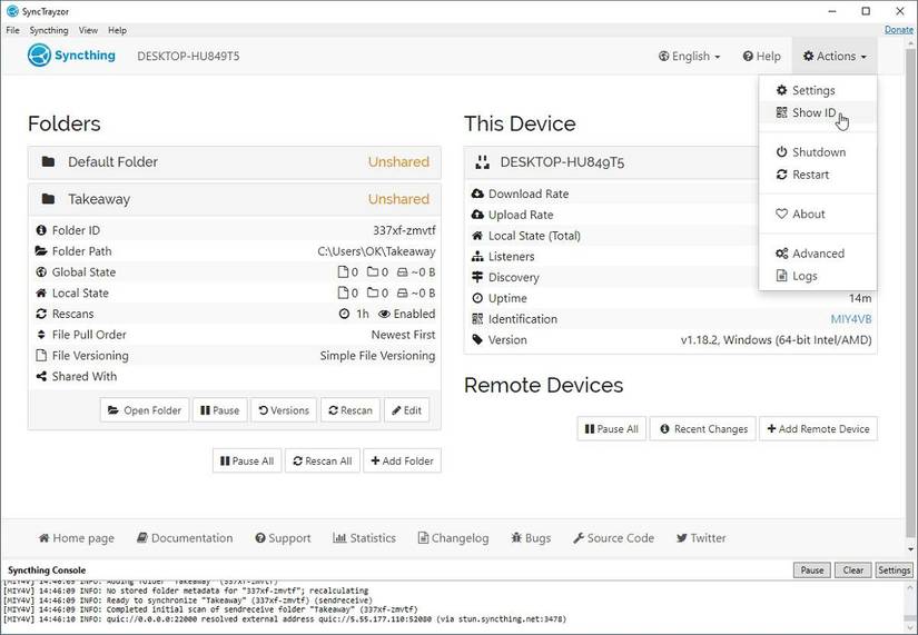 Skip the Cloud and Sync Your Files Anywhere With SyncThing