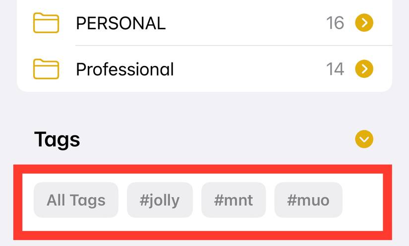 How to Organize Notes on Your iPhone Using Tags