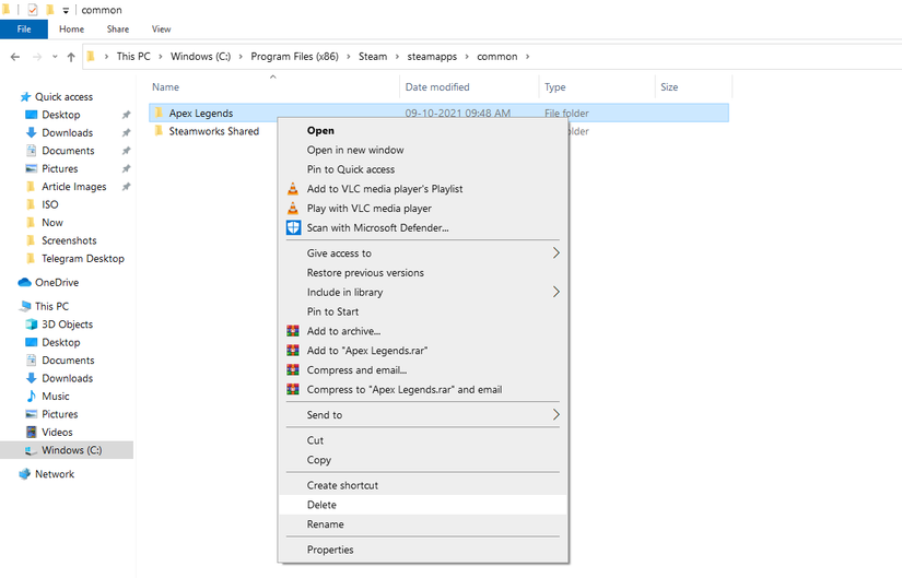 Uninstalling Steam Games Manually