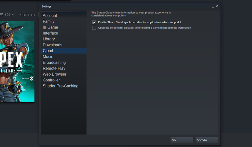 Uninstalling Steam Games from Cloud