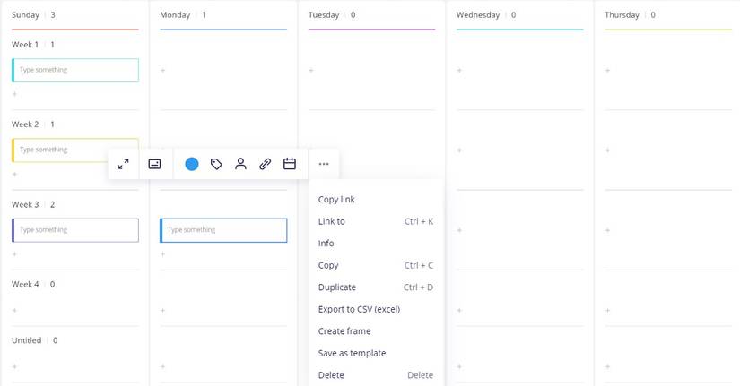 How to Create a Monthly Planner on Miro