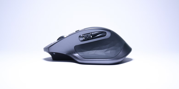 Logitech MX Master 2S on a white background