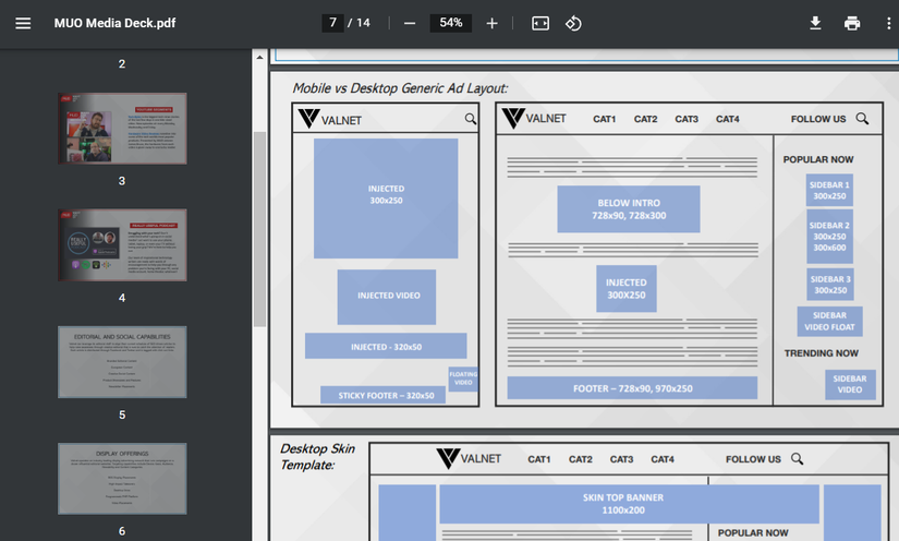 chrome pdf navigation panel
