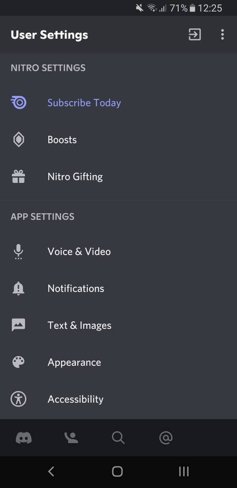 discord user settings