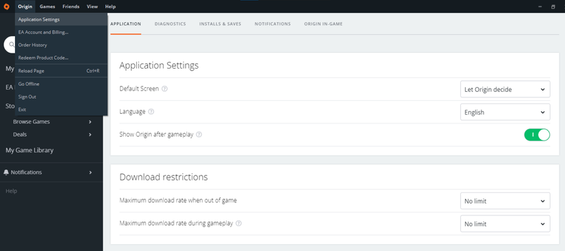 How to Change Your Origin Account’s Automatic Update Settings