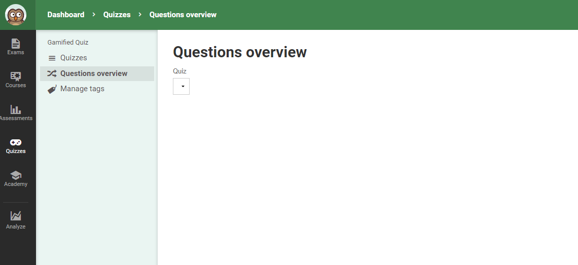 Screenshot of Easy LMS Quiz Maker