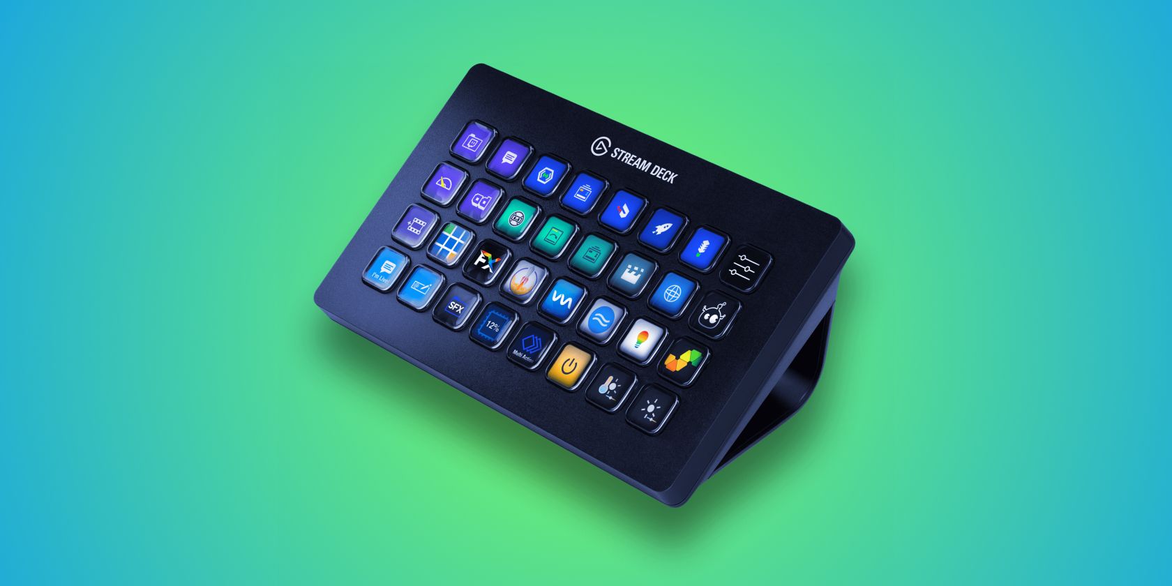 【ほぼ未使用】elgato STREAM DECK Elgato Stream Deck Classic - 15 LCD Key Production Controller