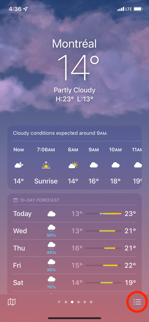 How to Get Live Weather Alerts on Your iPhone With iOS 15