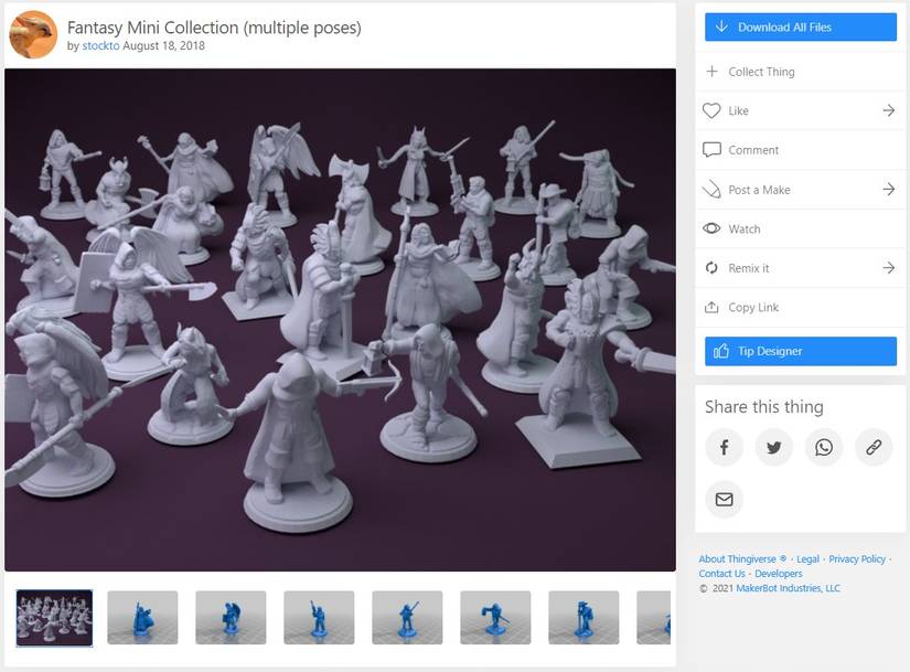 Miniature Custom Models Designing and 3D Printing Your Own Tabletop Miniatures With an FDM Printer