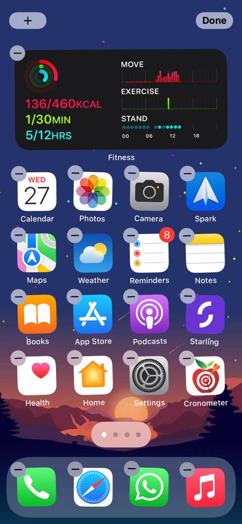 iPhone Home Screen