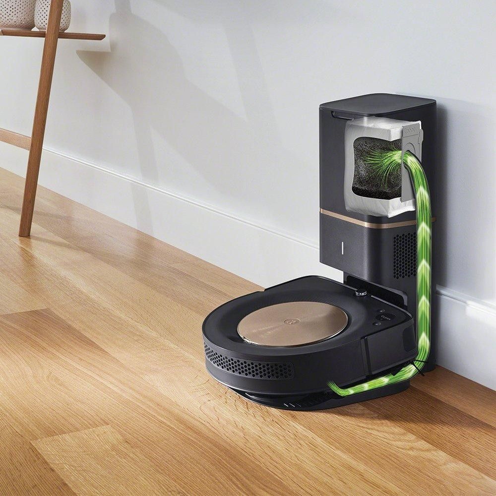 مکانیزم تخلیه خودکار iRobot Roomba s9+