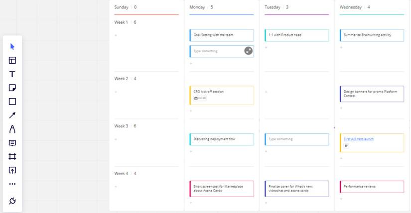 How to Create a Monthly Planner on Miro