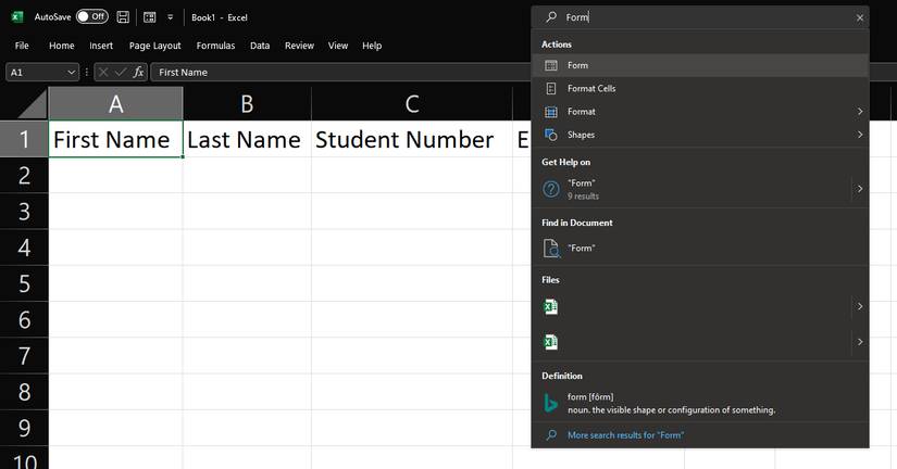 How to Create Excel Forms for Data Entry Spreadsheets