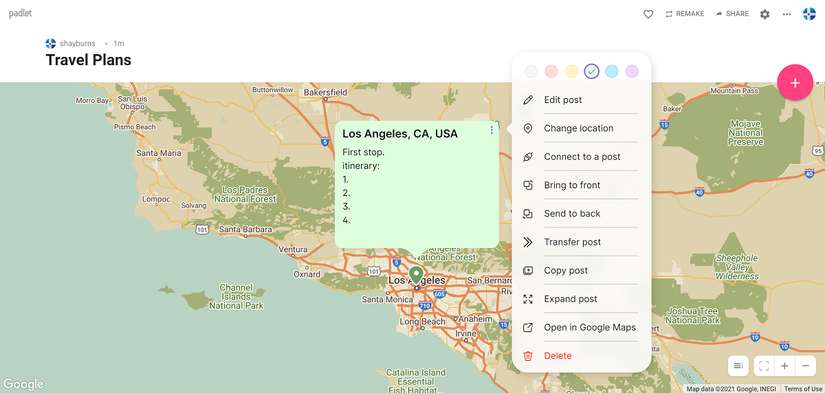 Padls Map 7 Practical Things You Can Make in Padlet