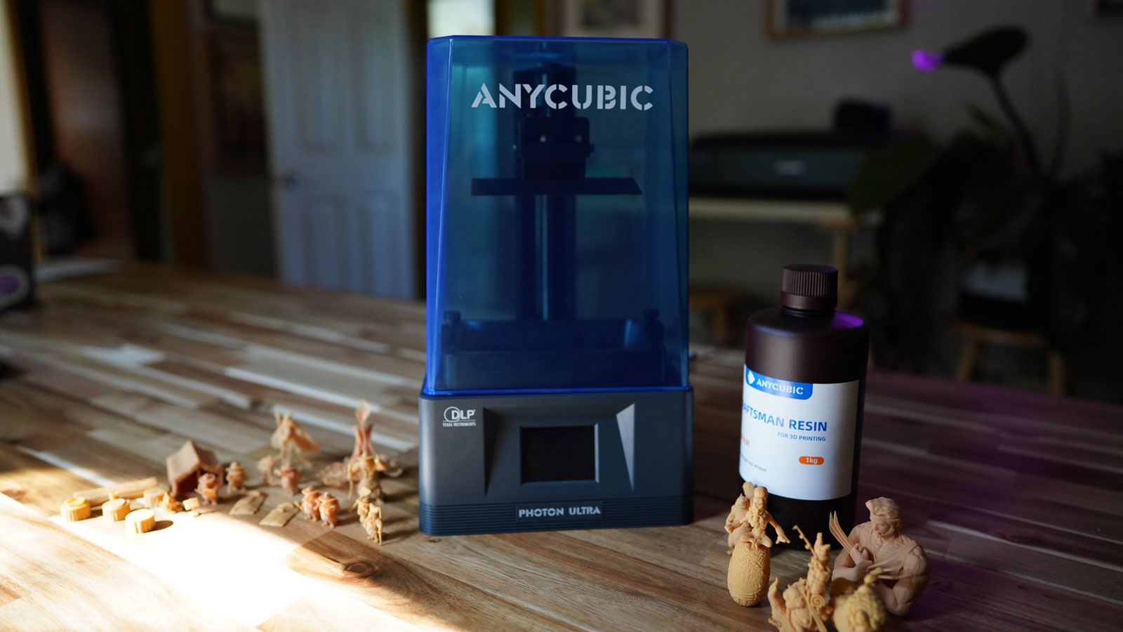 anycubic photon ultra prints dlp resin