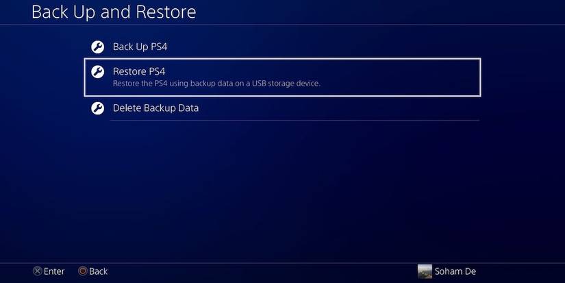 How to Back Up and Restore Your PS4's Data