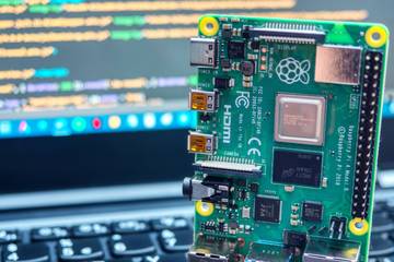 A raspberry pi