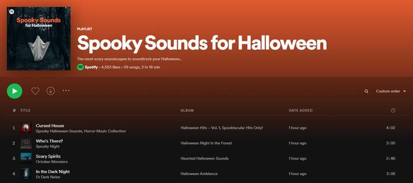 12 Spooky Spotify Playlists Perfect for Any Halloween Party