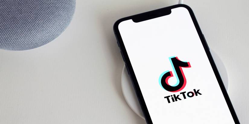 tiktok app on smartphone iphone