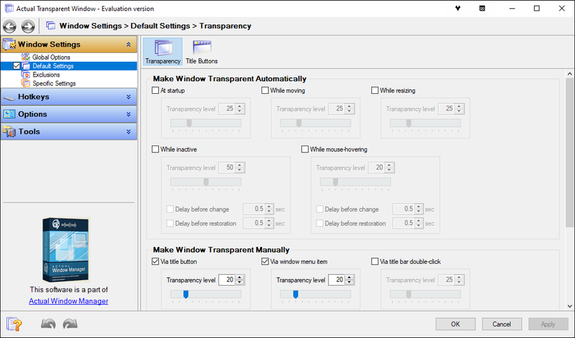 How to Make Windows Transparent in Windows 10