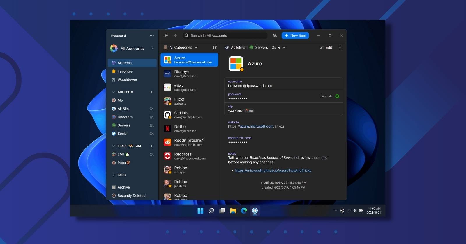 1Password 8 Arrives on Windows: Here's What's New