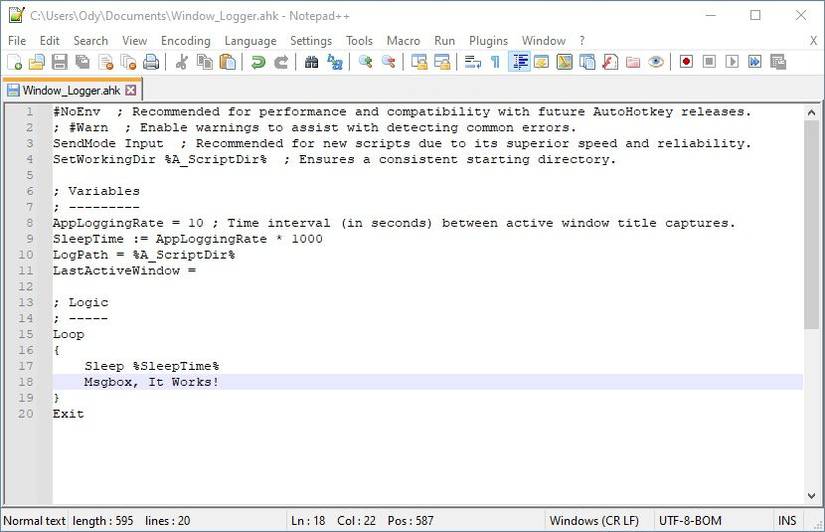 Find Where You Waste Your Time on Windows With AutoHotKey