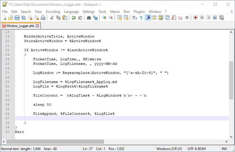 Find Where You Waste Your Time on Windows With AutoHotKey