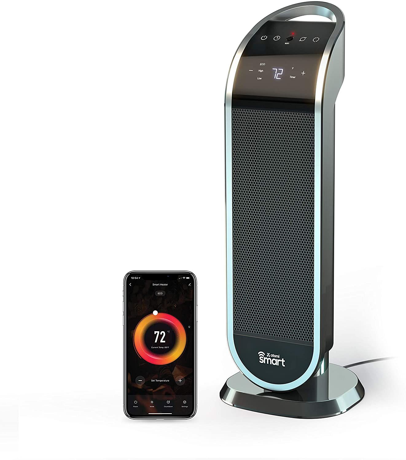 An image showing the Atomi portable space heater