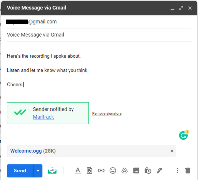How to Send Voice Messages in Gmail